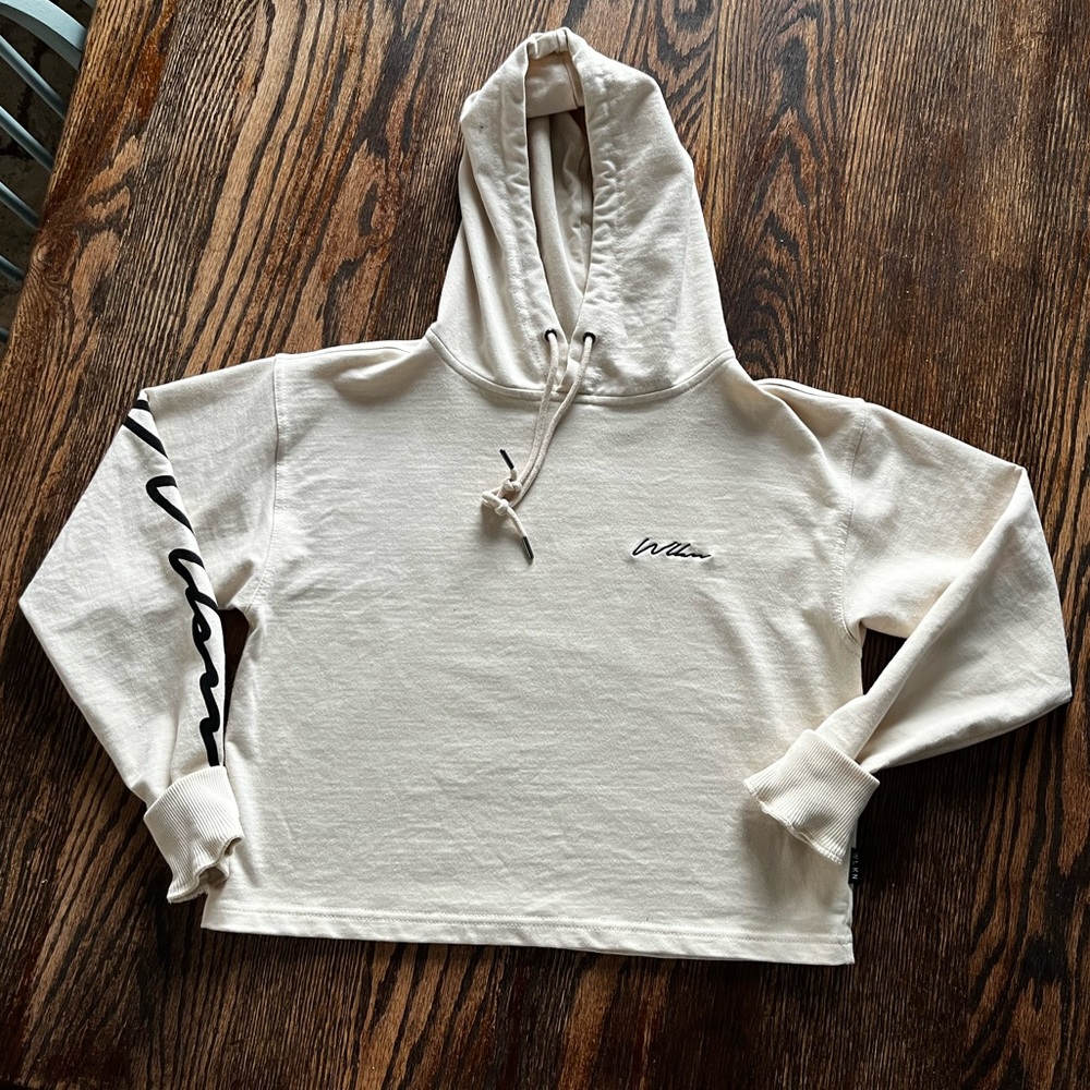 WLKN cropped hoodie